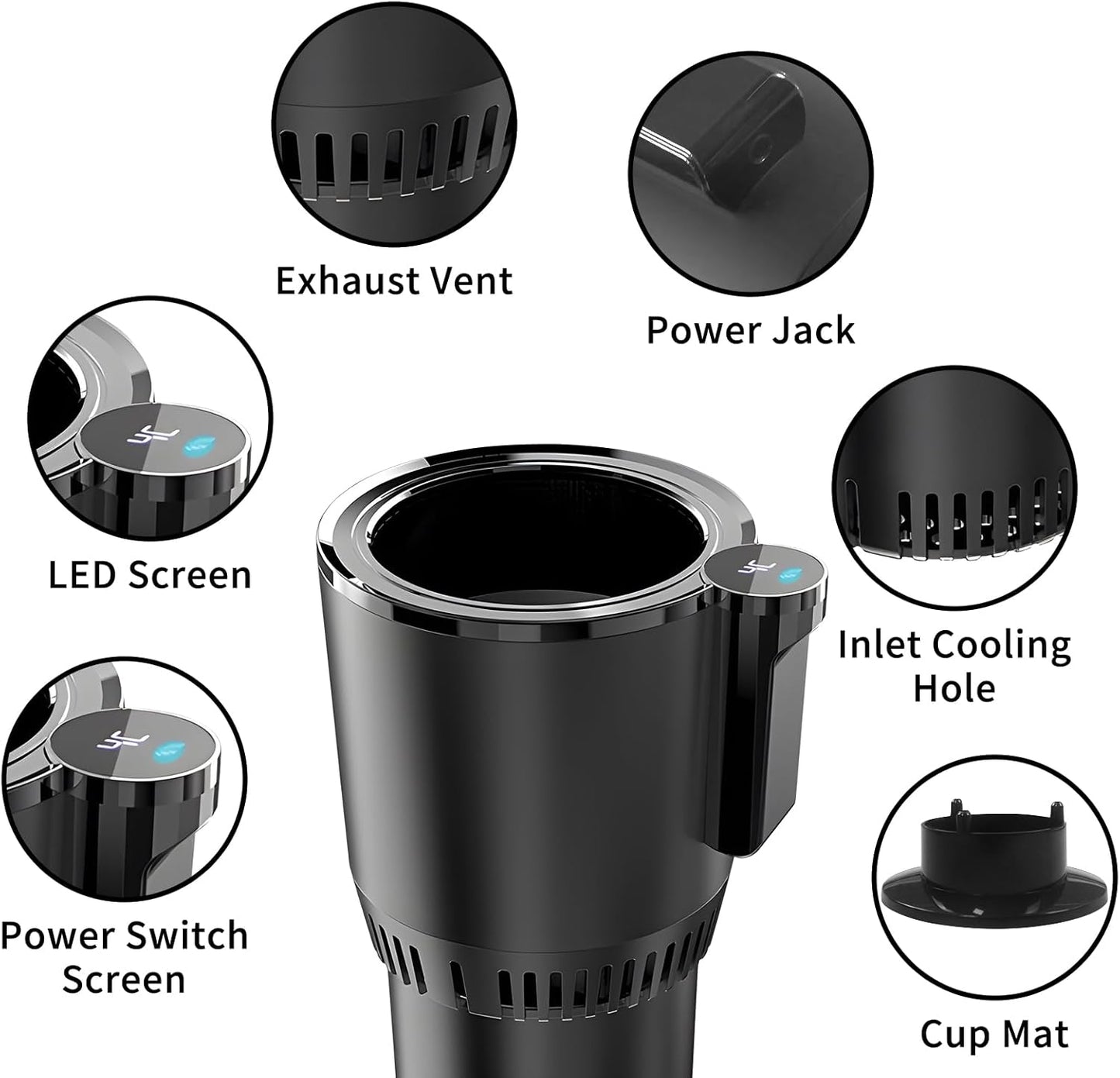 Smart 2 in 1 Car Heating and Cooling Cup