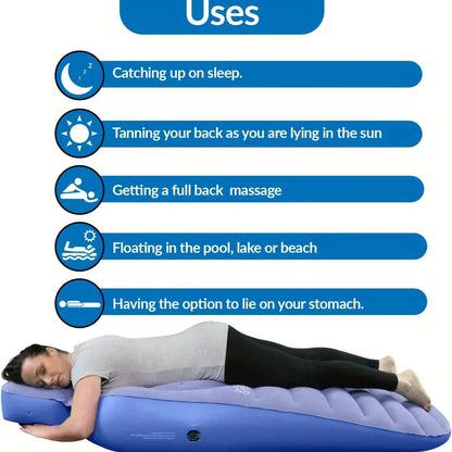 Inflatable Pregnancy Pillow & Maternity Airbed