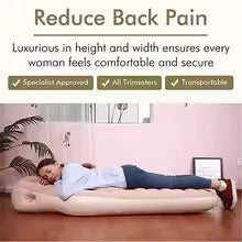 Inflatable Pregnancy Pillow & Maternity Airbed